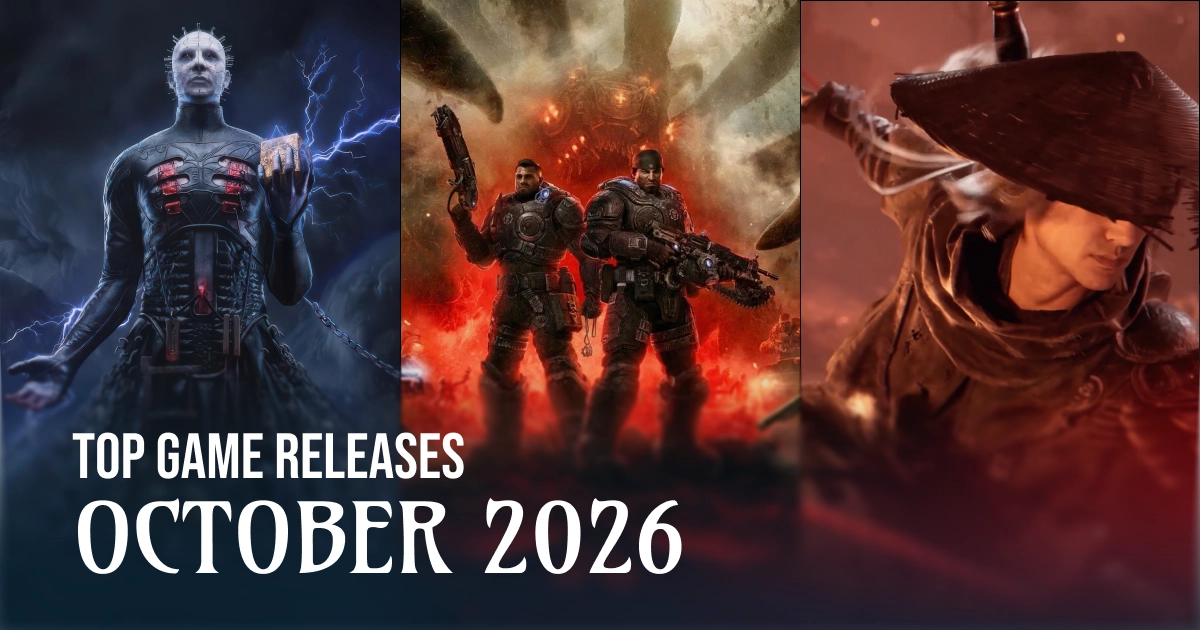Major Game Releases of October 2026: What to Play This Fall