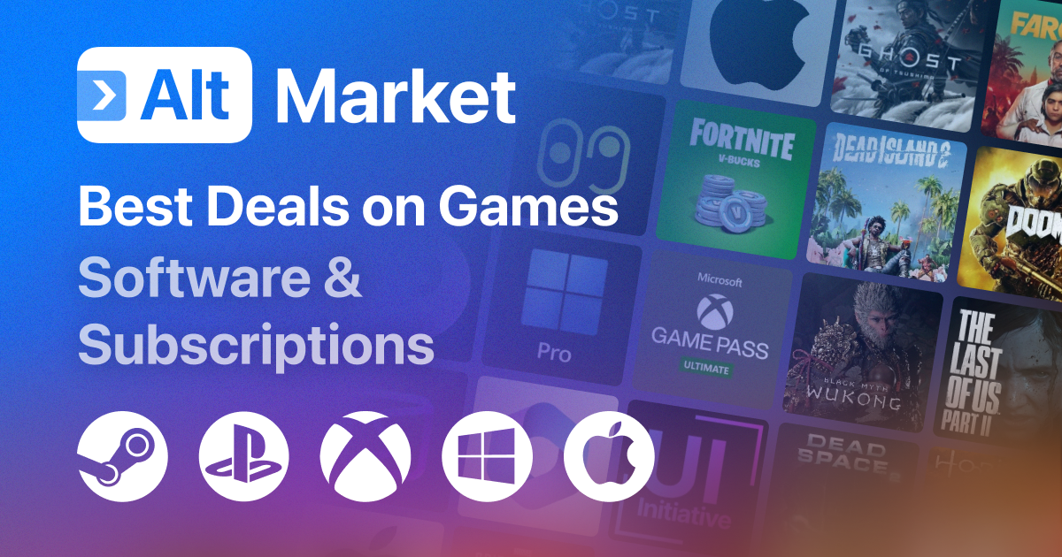 Bienvenue sur AltMarket : Votre nouvelle plateforme pour les clés de jeux, abonnements et monnaie virtuelle !