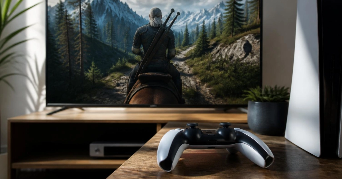 A calm game setup